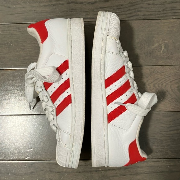 Y2K Vintage adidas Superstar Sneakers Size 6 - Picture 3 of 10